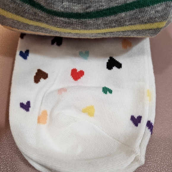 NWT Old Navy 6 Pack of Multi Color Ankle Socks - Picture 7 of 8